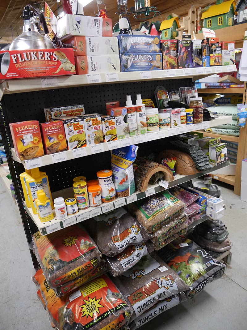 Reptile Feed & Supplies Townsend Farmers Exchange