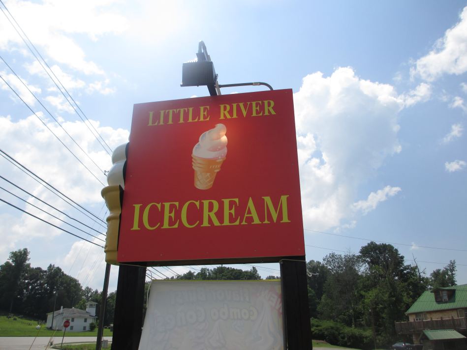 Little River Ice Cream Townsend, TN Restaurants Ice Cream