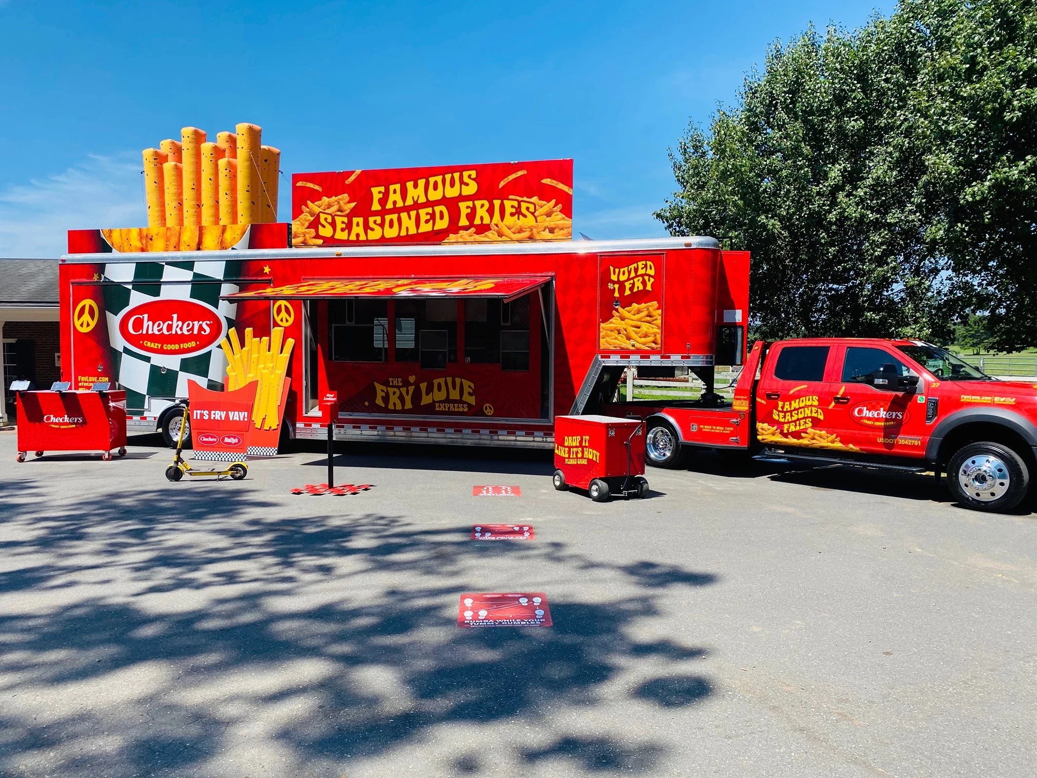 Checkers' Fry Love Express Giving Free Fries in Lake Charles
