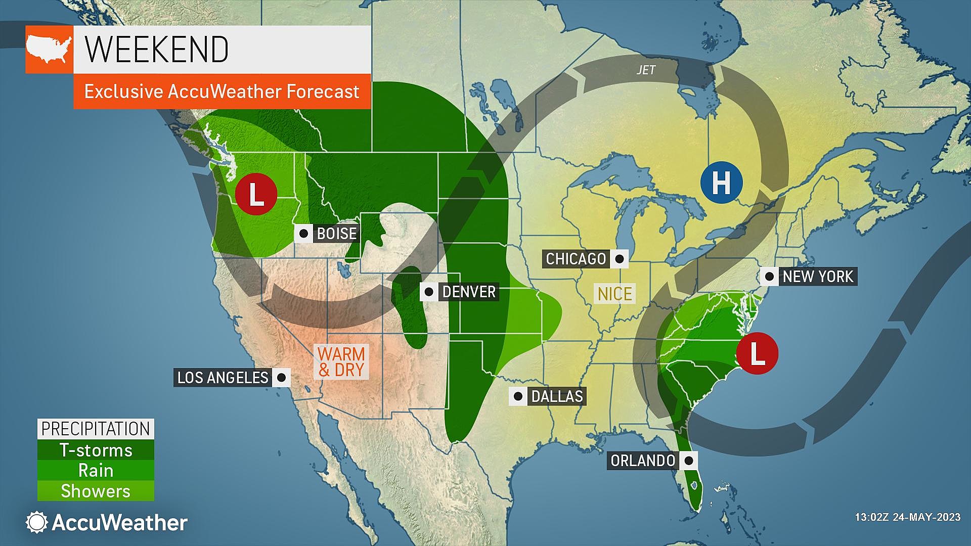 NJ weather MDW forecast upgraded from 'pretty good' to 'great'