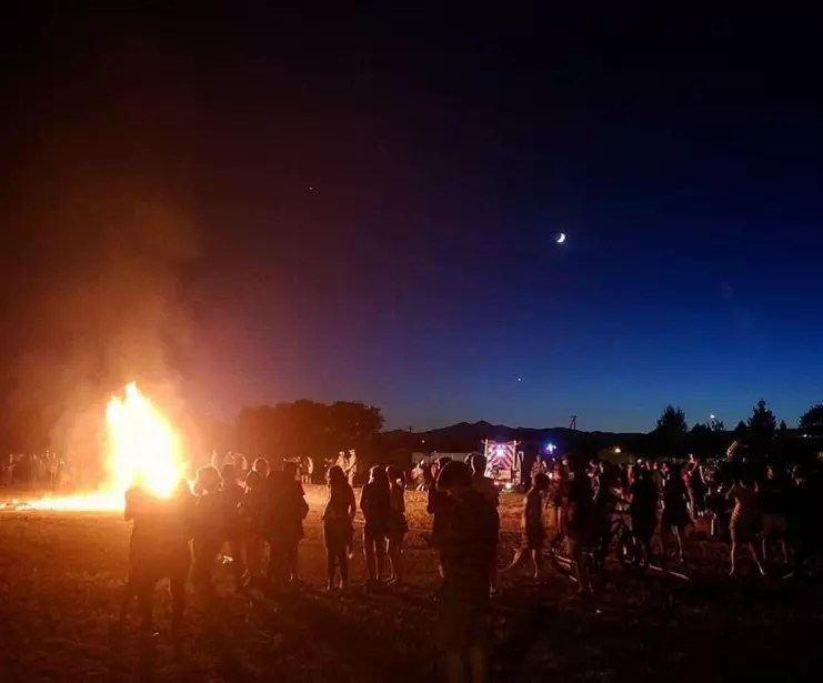 Fossil Ridge High School Bonfire Gone Bad