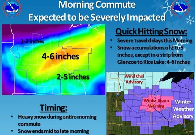 Winter Weather Advisory This Morning, Wind Chill Warning Tonight