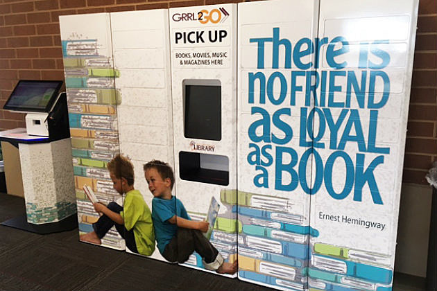 GRRL Book Locker System Operational At Sartell Community