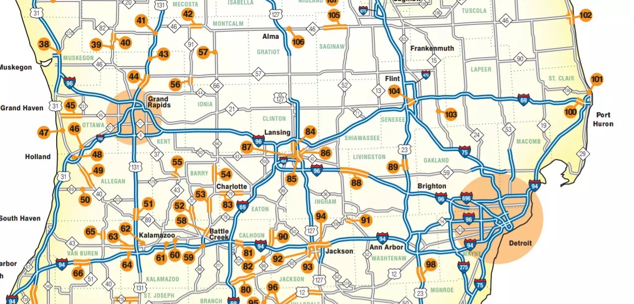 Lansing Area State Highways Part Of 2018 Major Projects