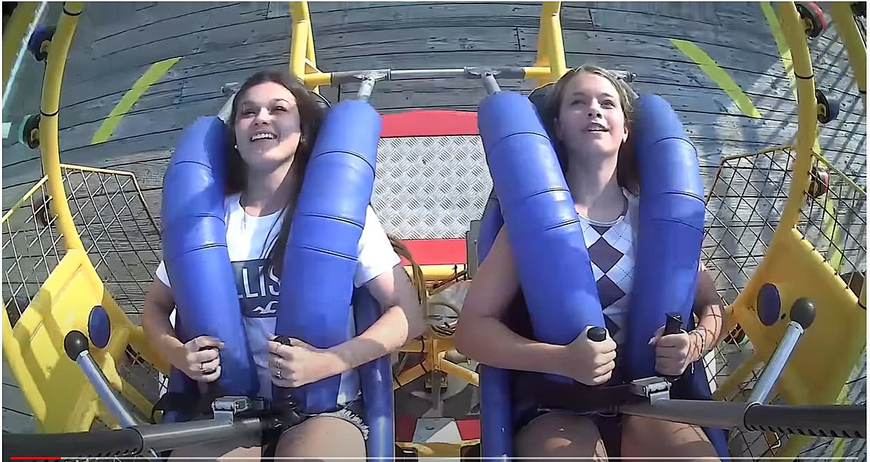 WATCH Girl Takes A Seagull to the Face on Slingshot Ride in NJ