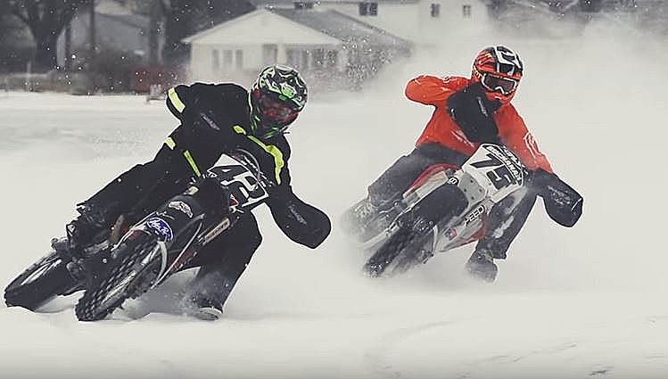Because We Live in Michigan, Ice Racing is a Thing