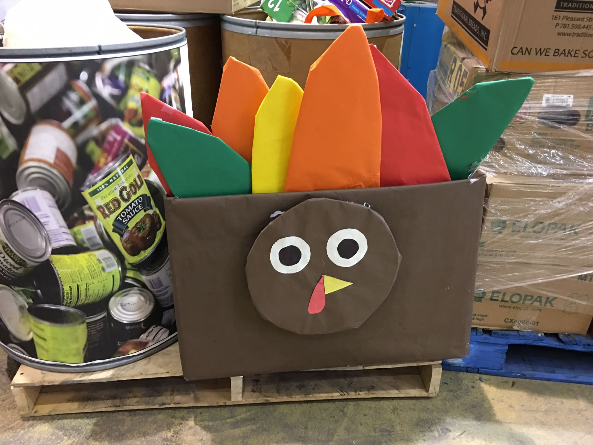 Box Decoration Ideas For Food Drive Two Birds Home