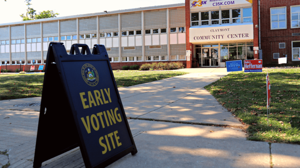 Early Voting Underway In Delaware's Primary Election
