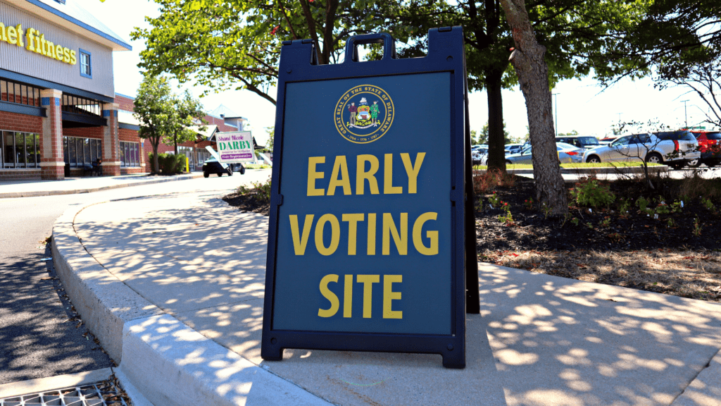 Early Voting Underway In Delaware's Primary Election