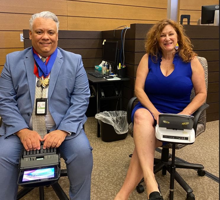 Meet Mr. And Ms. Speedy, Court Reporters Extraordinaire Town Square