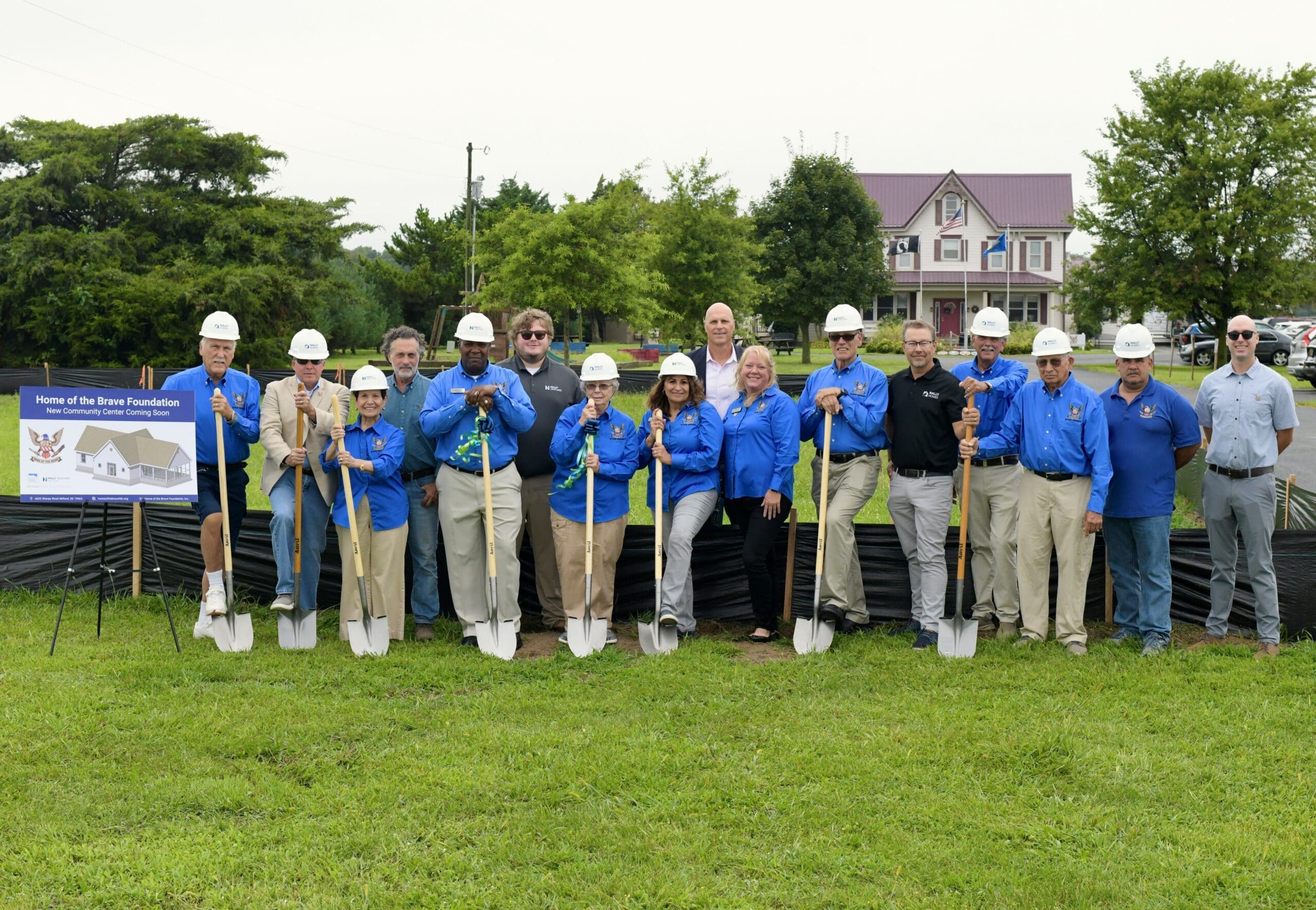Milford Community Center For Military Vets Breaks Ground