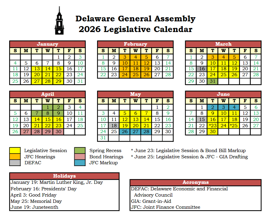General Assembly Returns To Dover For 2026 Session Town Square