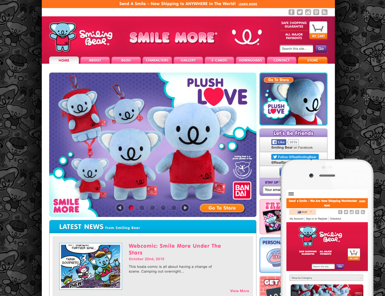 Smiling Bear Web Design Townsville by Expert Townsville Web Designer