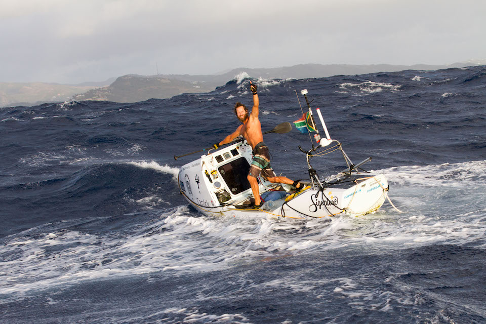 Chris Bertish Makes History With Paddleboard Atlantic Crossing Owl