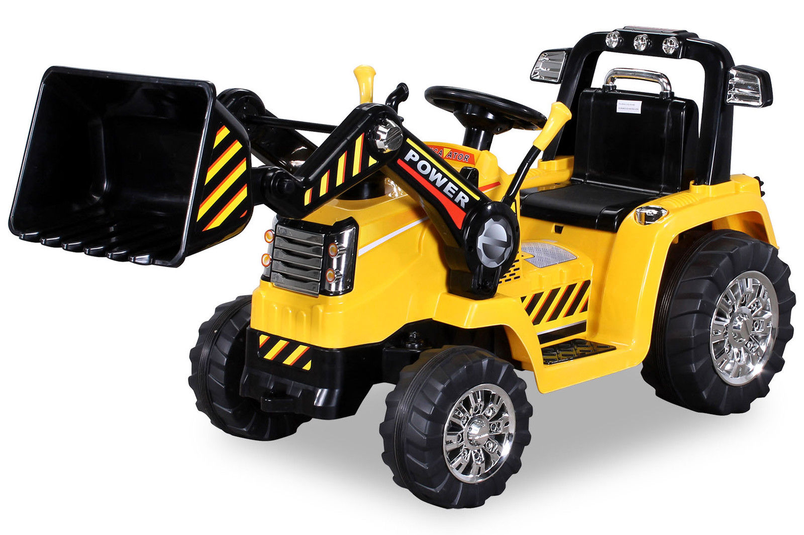 Bagger Traktor Baggerlader ElektroFahrzeuge für Kinder Elektro