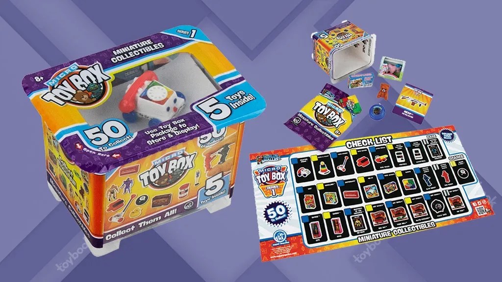 Super Impulse Introduces Micro Toy Box Collectibles Range The Toy Book