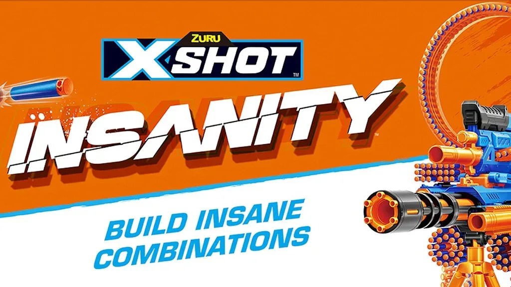 ZURU Releasing New XShot Insanity Blasters in July The Toy Book
