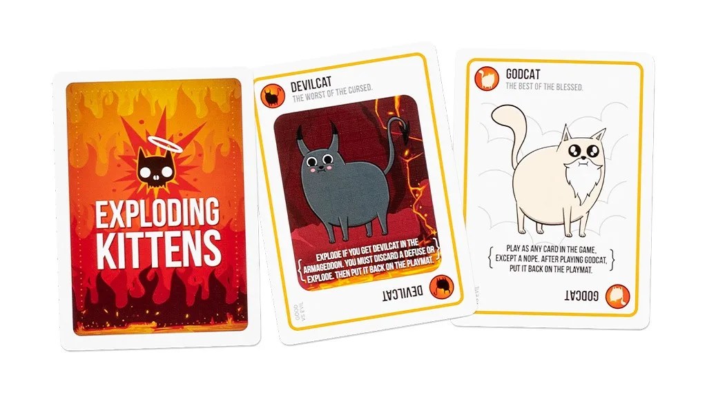 Exploding Kittens Releases New Game Inspired by Series The