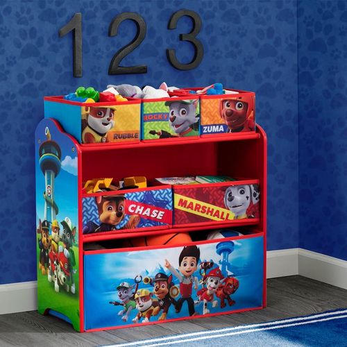 Paw Patrol Multi Bin Organiser Toy Buzz