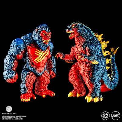 Godzilla x Kong: The New Empire Soft Vinyl Figures from Mondo