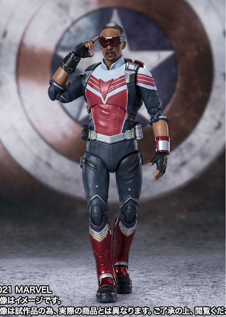 S.H.Figuarts “The Falcon and the Winter Soldier” Anthony Mackie as Sam Wilson 6″ action figure S.H.Figuarts “The Falcon and the Winter Soldier” Anthony Mackie as Sam Wilson 6″ action figure