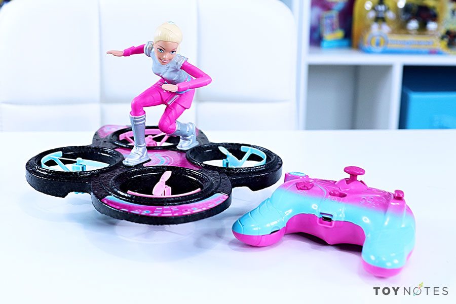 Barbie Star Light Adventure Flying RC Hoverboard Doll Toy Notes