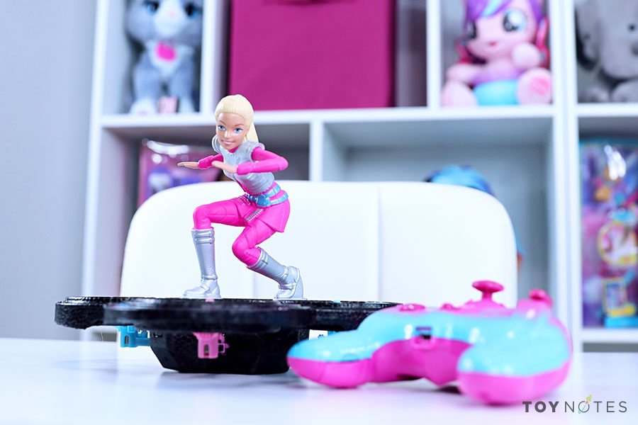 Barbie Star Light Adventure Flying RC Hoverboard Doll Toy Notes