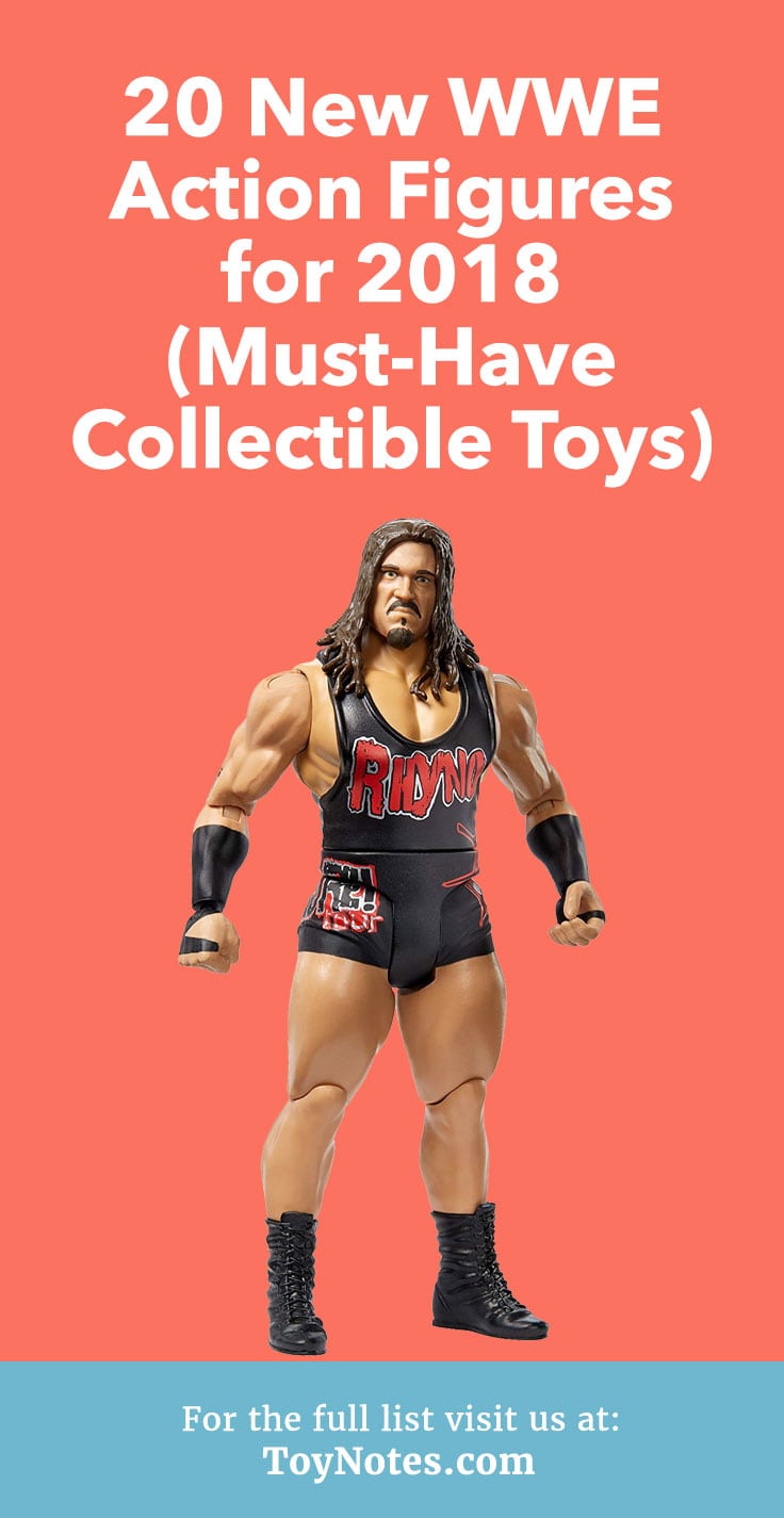 20 New WWE Action Figures for 2018 (MustHave Collectible Toys) Toy Notes