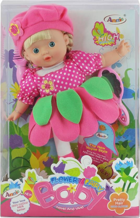 Annie Flower Fairy Baby Doll Toyoos