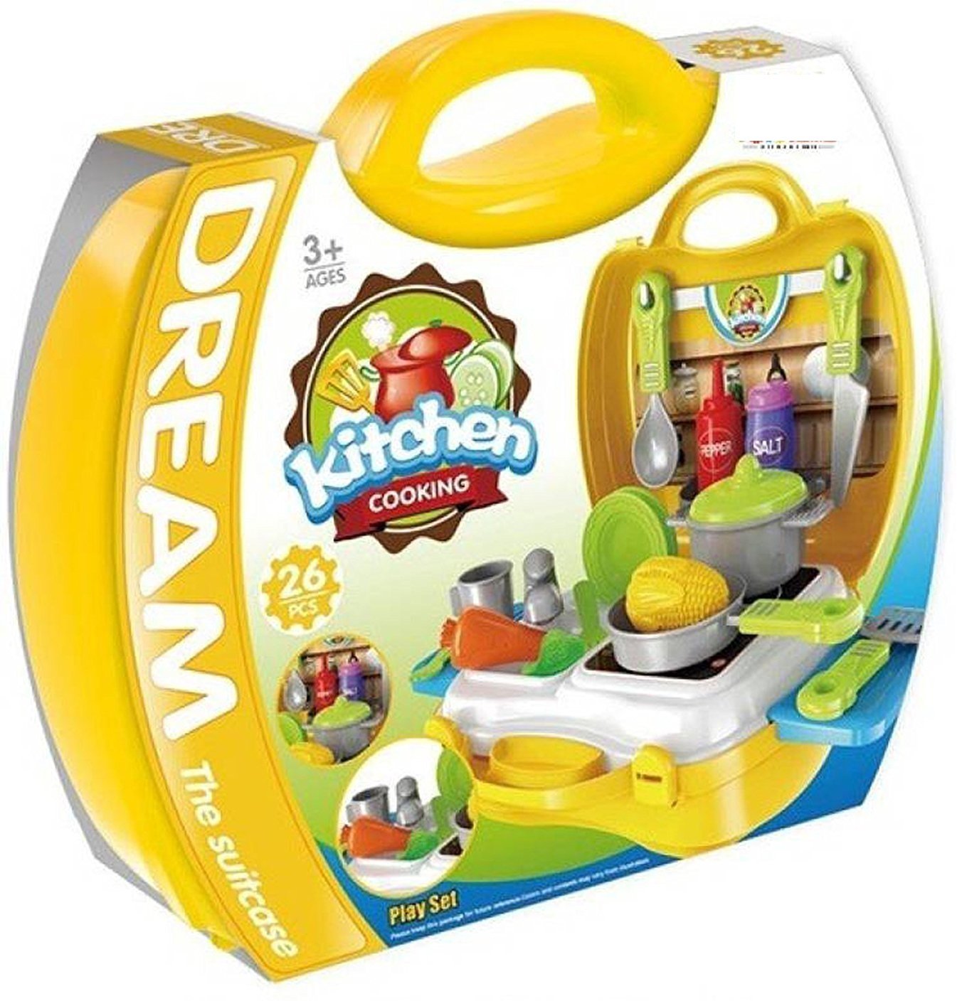 Toyoos Premium Quality Portable Dream Kitchen Play Set For Kids Toyoos