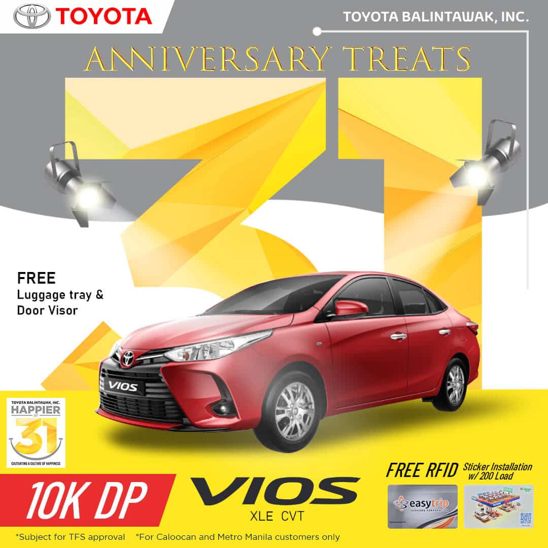 February Promo Vios Toyota Balintawak