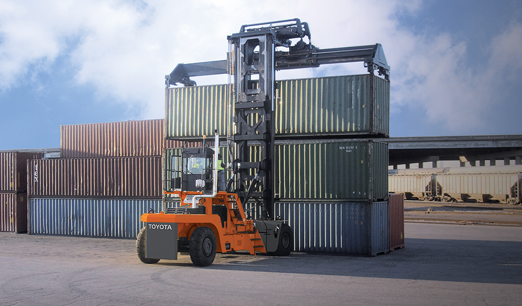 Material Handling Equipment for Intermodal Shipping Ports
