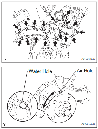 Toyota Tacoma water pump 2006 - Free Repair Guide