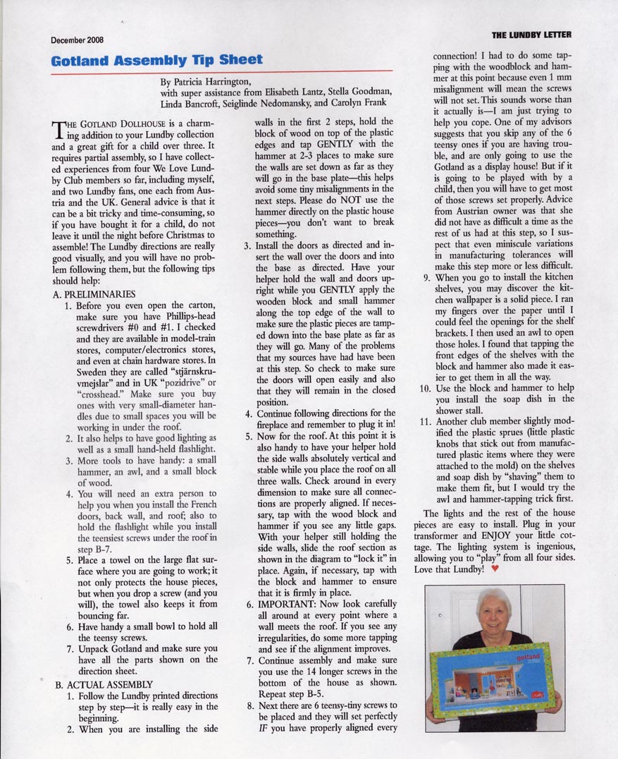 We Love Lundby Club template