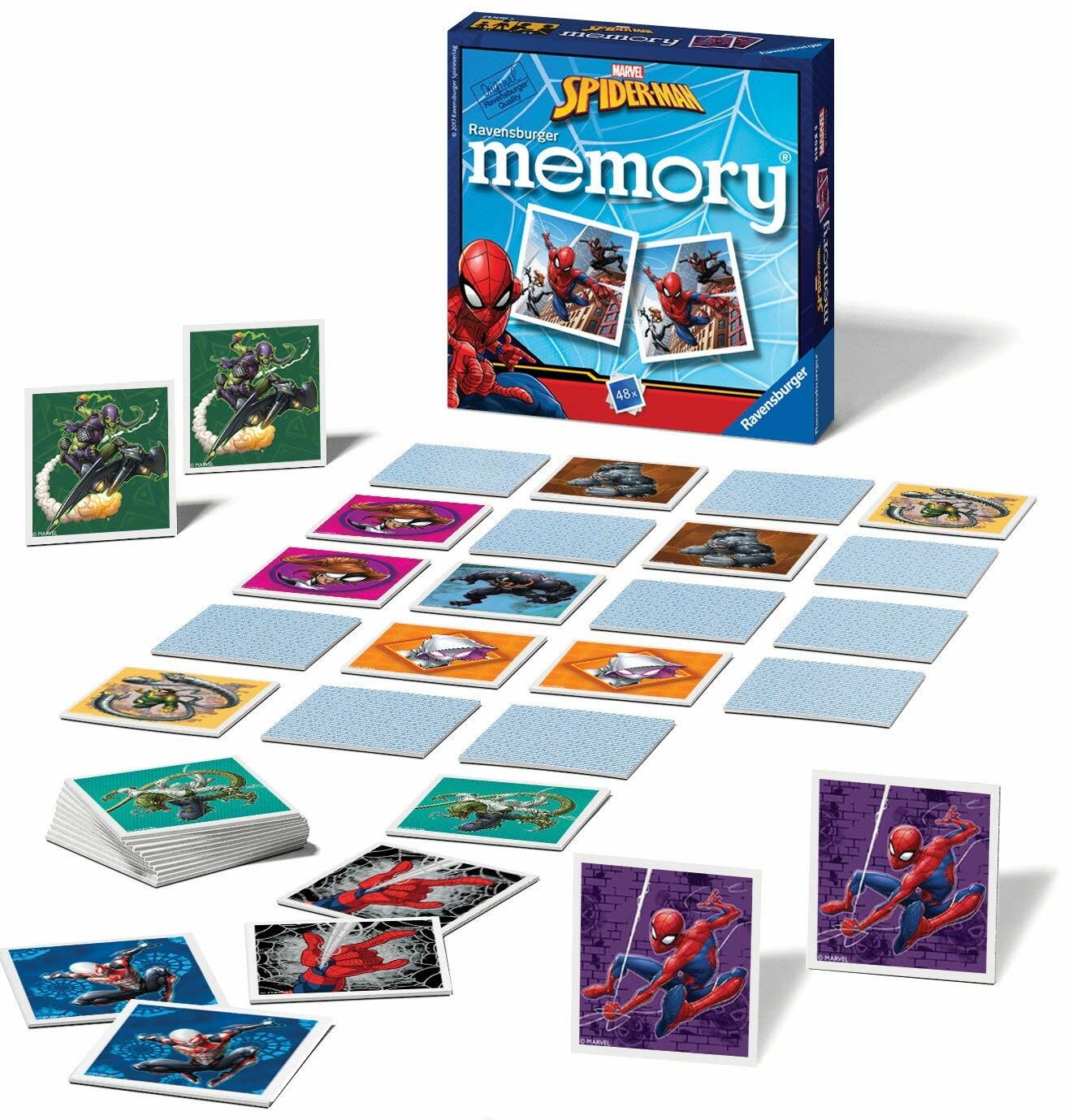 Ravensburger Mini Memory Game Spiderman Toys n Tuck