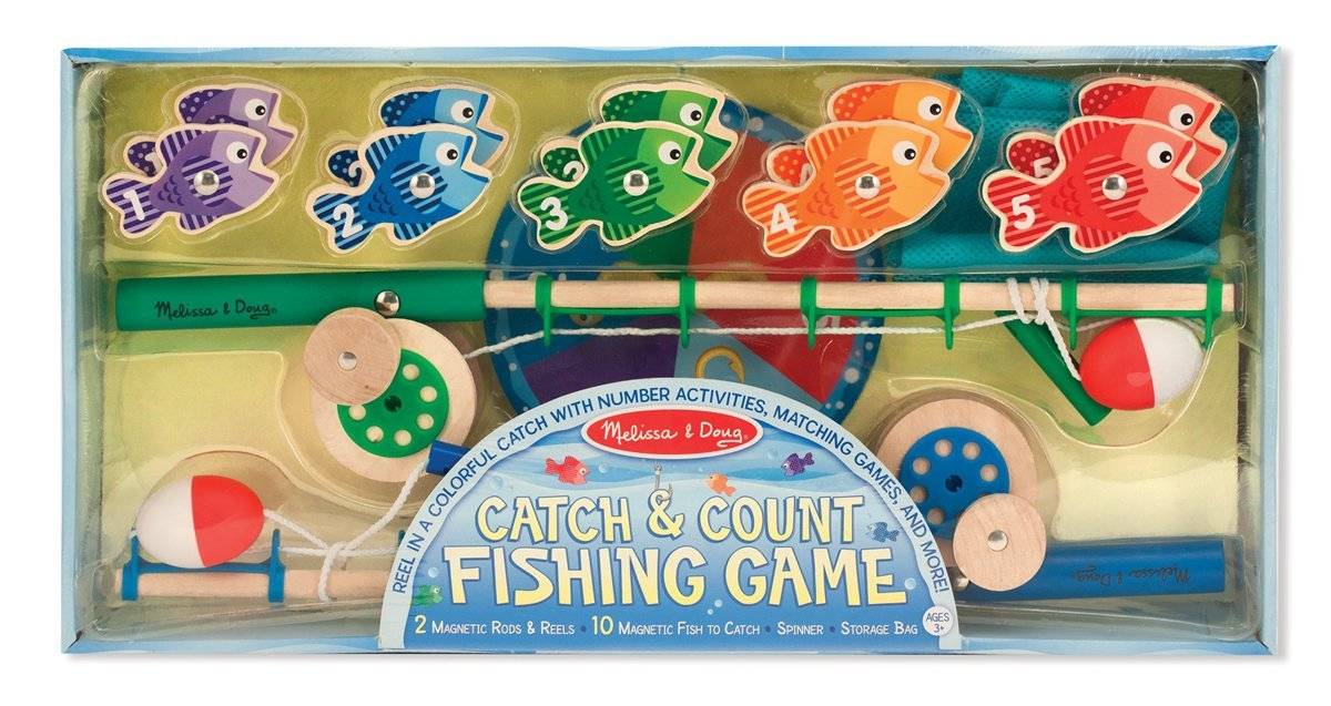 Melissa & Doug Catch and Count Fishing Game Toys n Tuck
