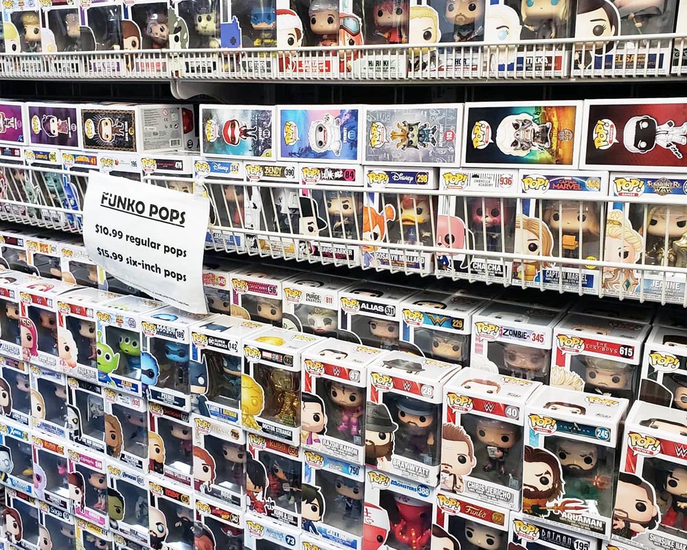 Rebel Base Comics & Toys Toy Store Guide