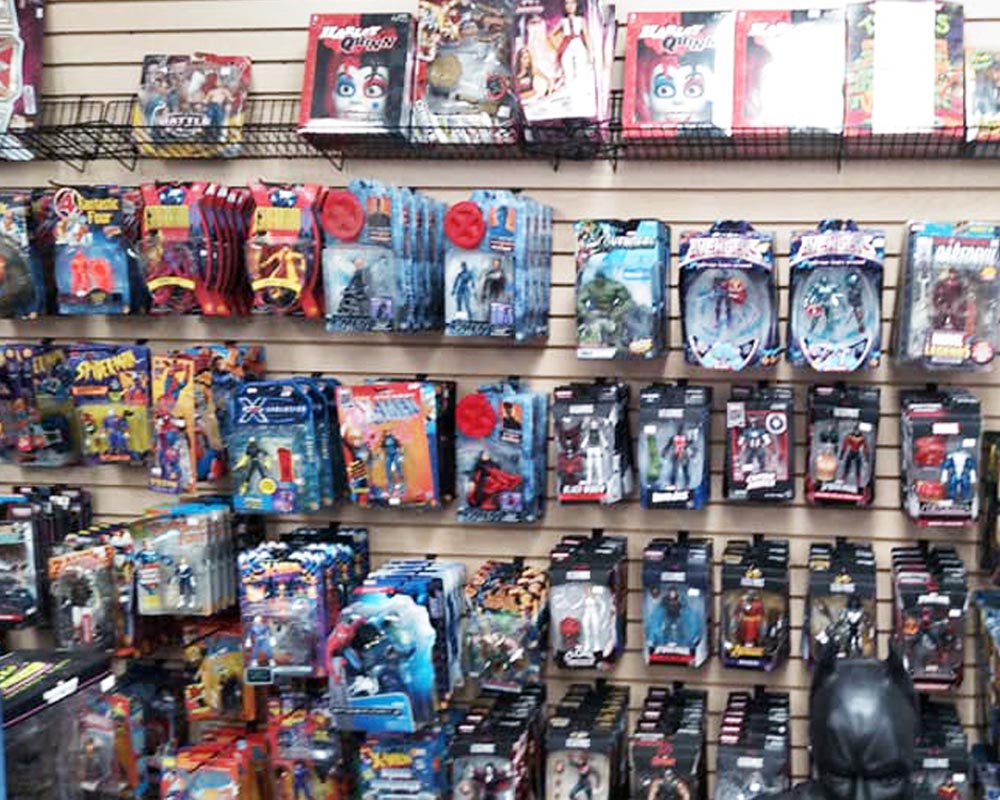 Galactic Comics Toy Store Guide