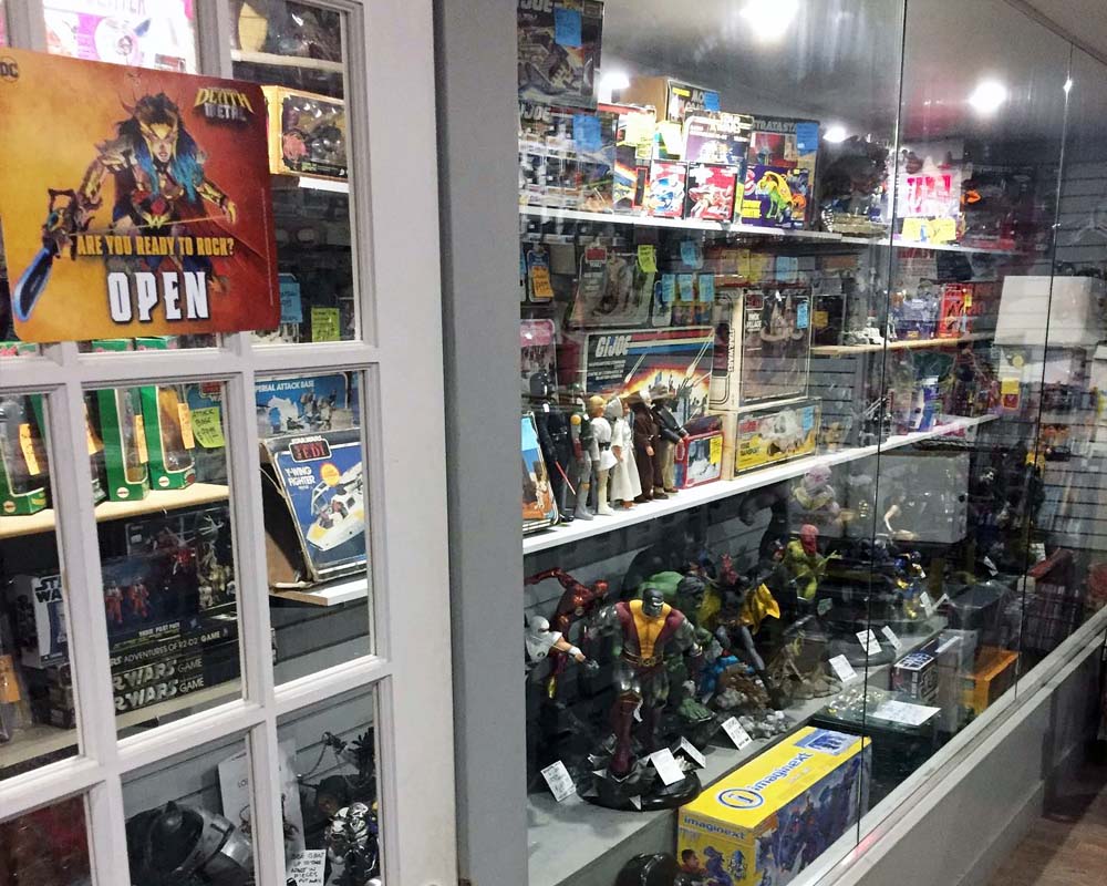 Heroes Comics Toy Store Guide