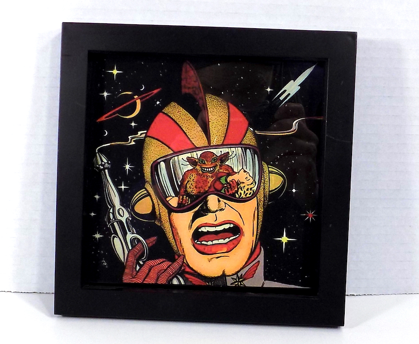 Space Art 3 framed prints