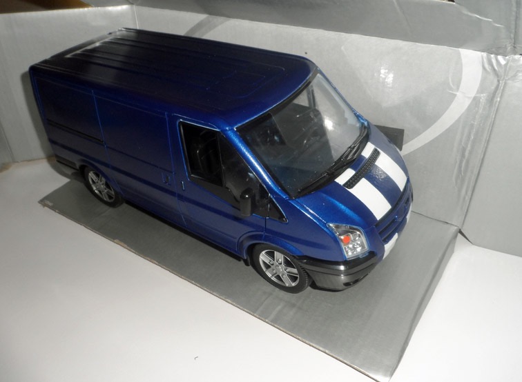 1/25th scale MK7 Transit sports van made as a give away at Southampton plant when the last