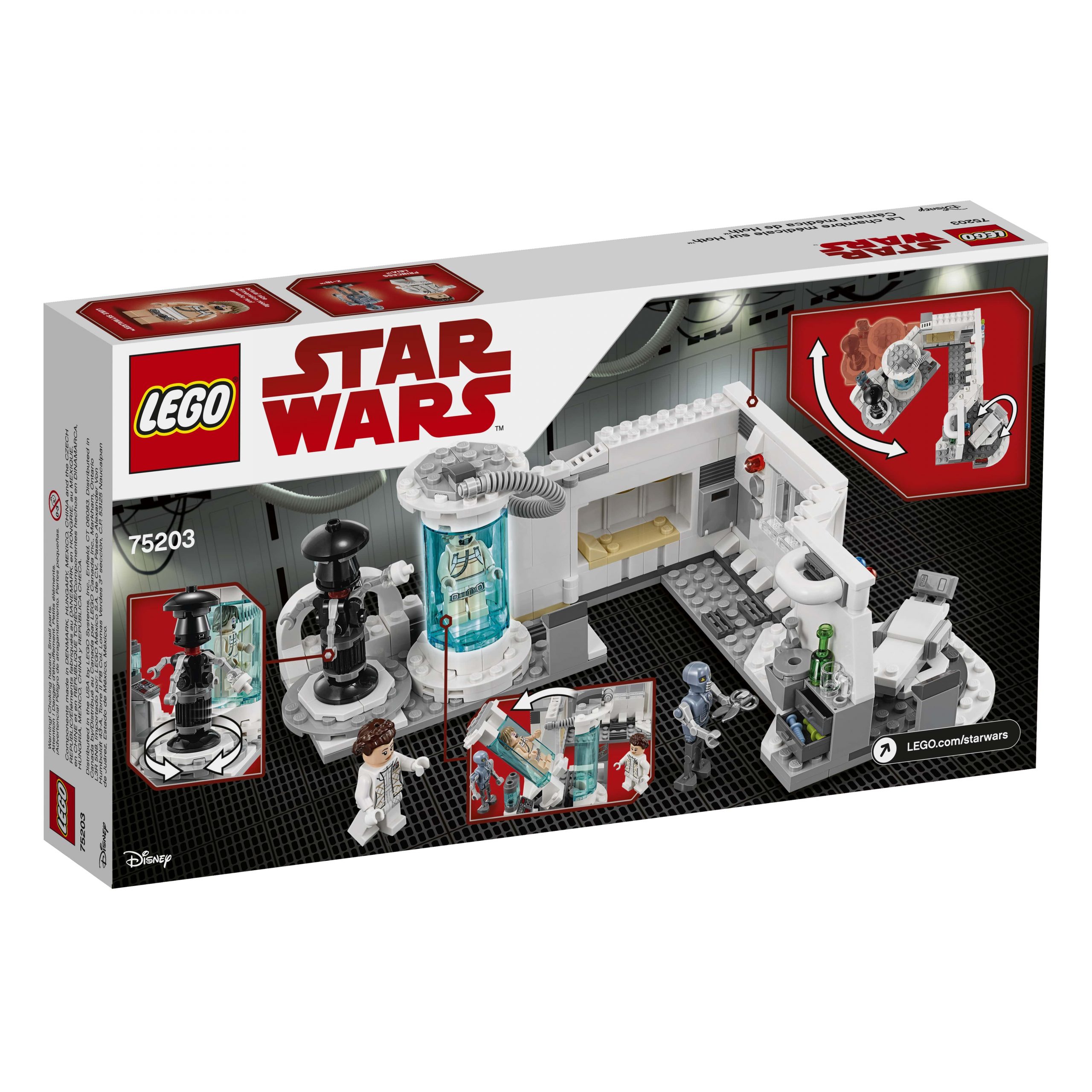 LEGO STAR WARS TM HOTH™ MEDICAL CHAMBER 75203 TOY WORLD