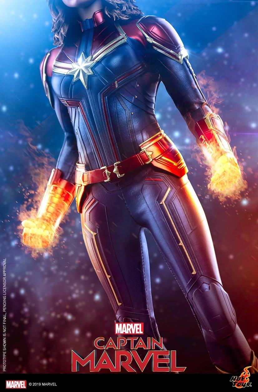 Hot Toys Captain Marvel teaser Toyzntech il portale del