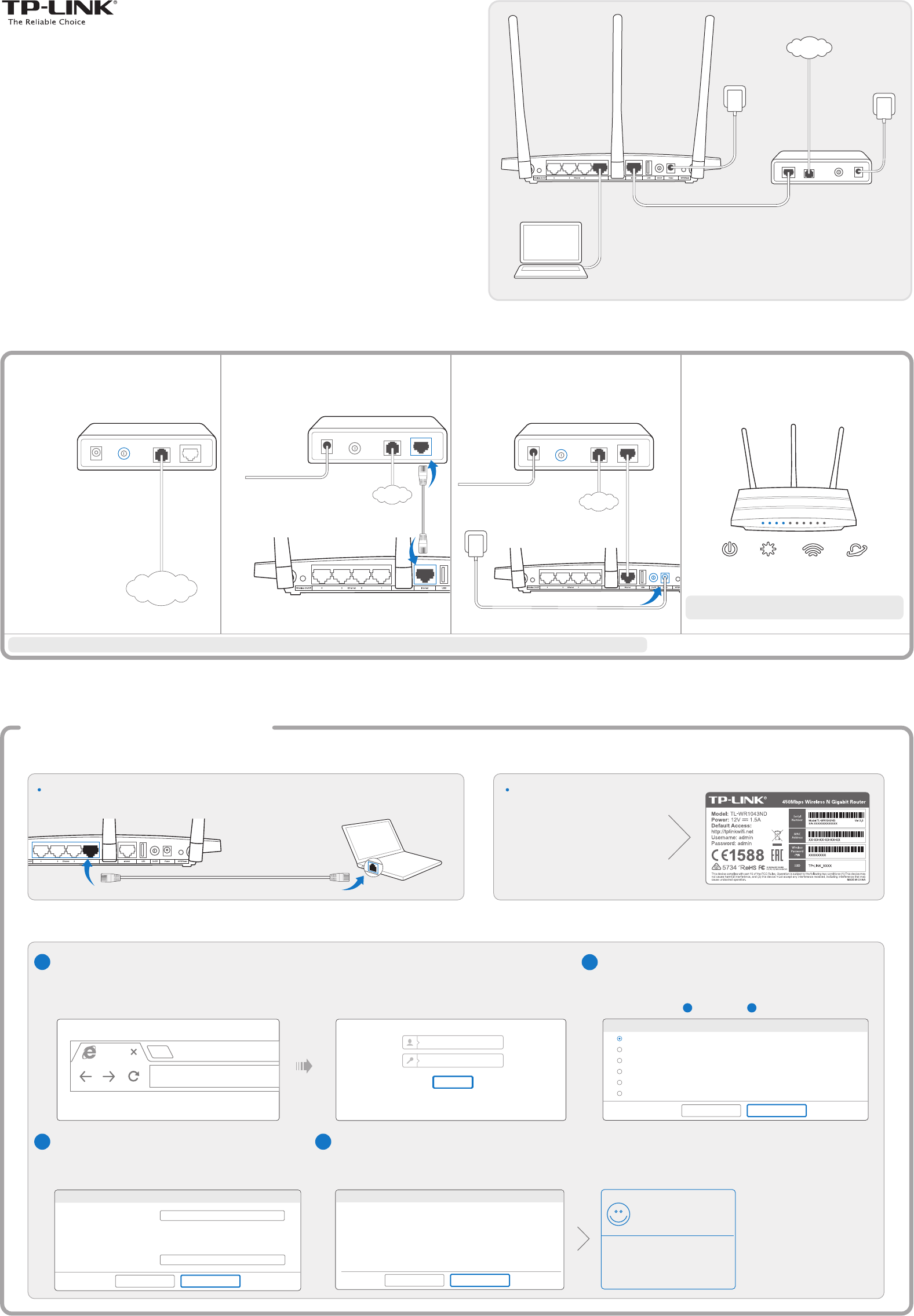 TPLINK TLWR1043ND V3 Installation Guide download pdf