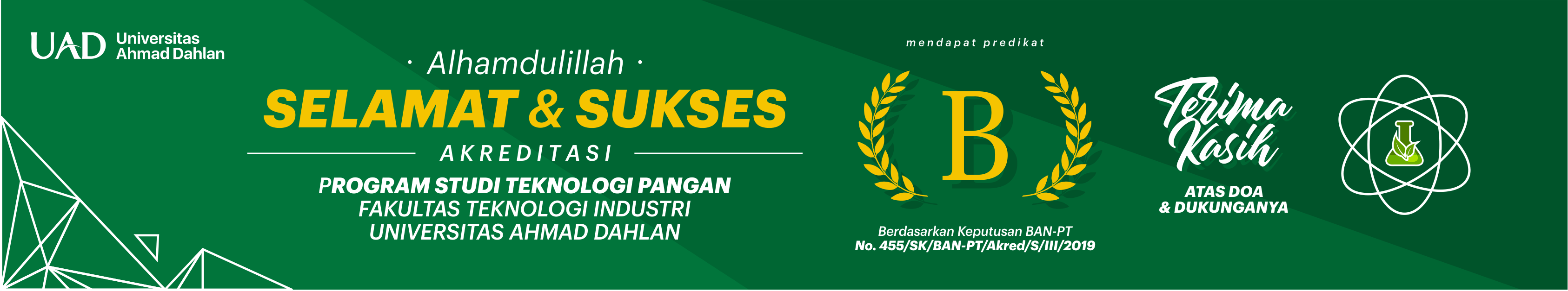 Capaian Pembelajaran Program Studi Teknologi Pangan