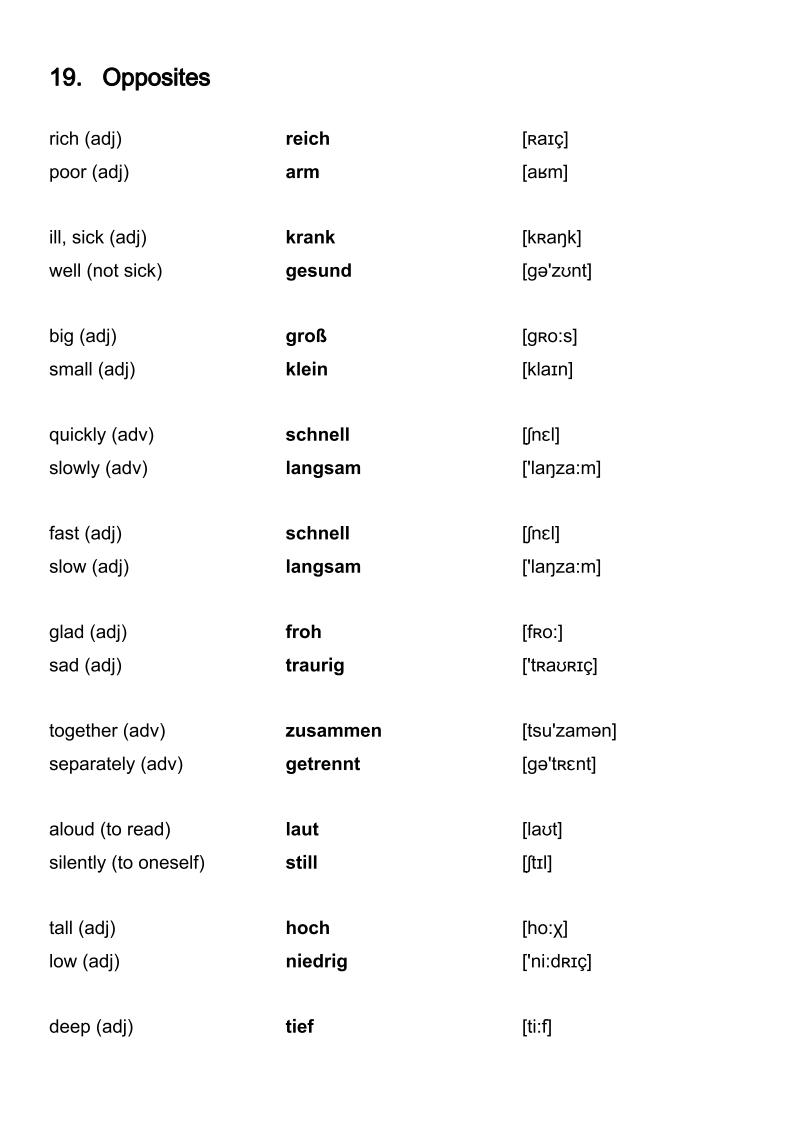 German vocabulary for English speakers 9000 words T&P Books Publishing
