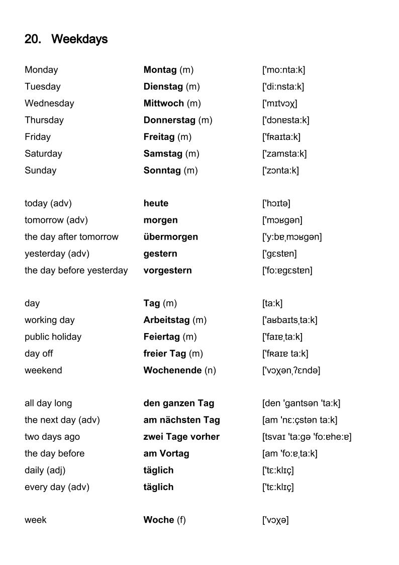 German vocabulary for English speakers 9000 words T&P Books Publishing