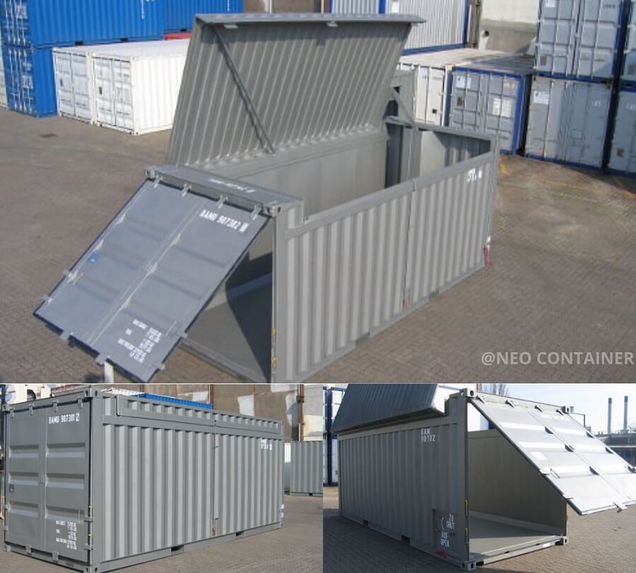 CONTAINER MỞ NÓC MÁI CỨNG CÔNG TY TNHH TM XNK TRẦN PHẠM