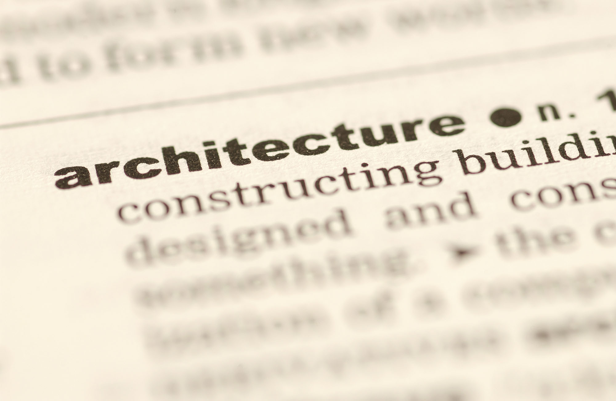 A Brief Primer on Architectural Terminology Taylor Plosser Davis, AIA