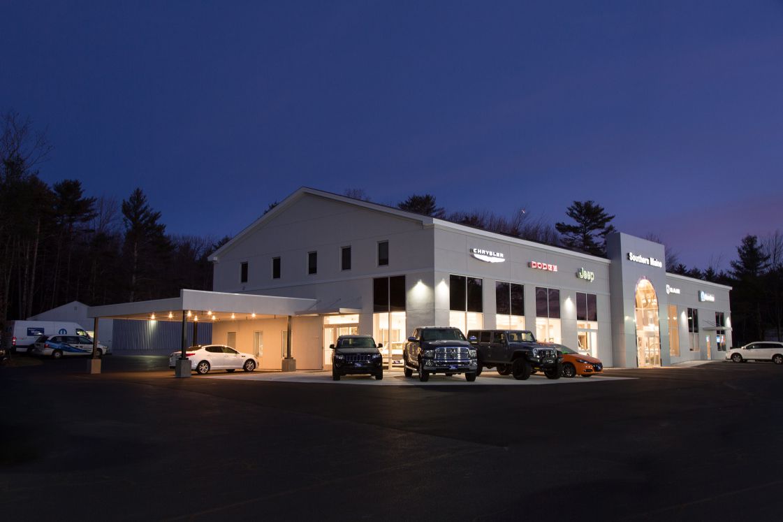 Southern Maine Motors Retail Construction TPD Construction